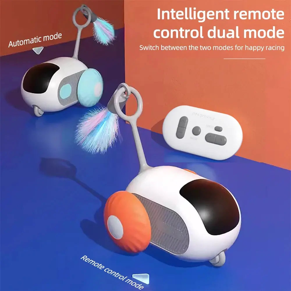 Smart Interactive Cat Toy Automatic Remote Controlled Car