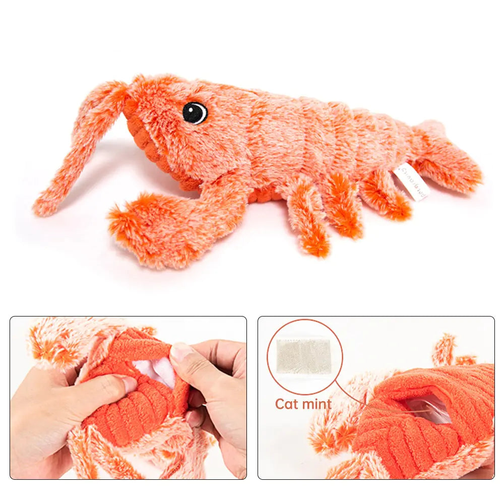 Jumping Shrimp Smart Cat Toy