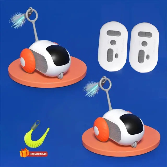 Smart Interactive Cat Toy Automatic Remote Controlled Car