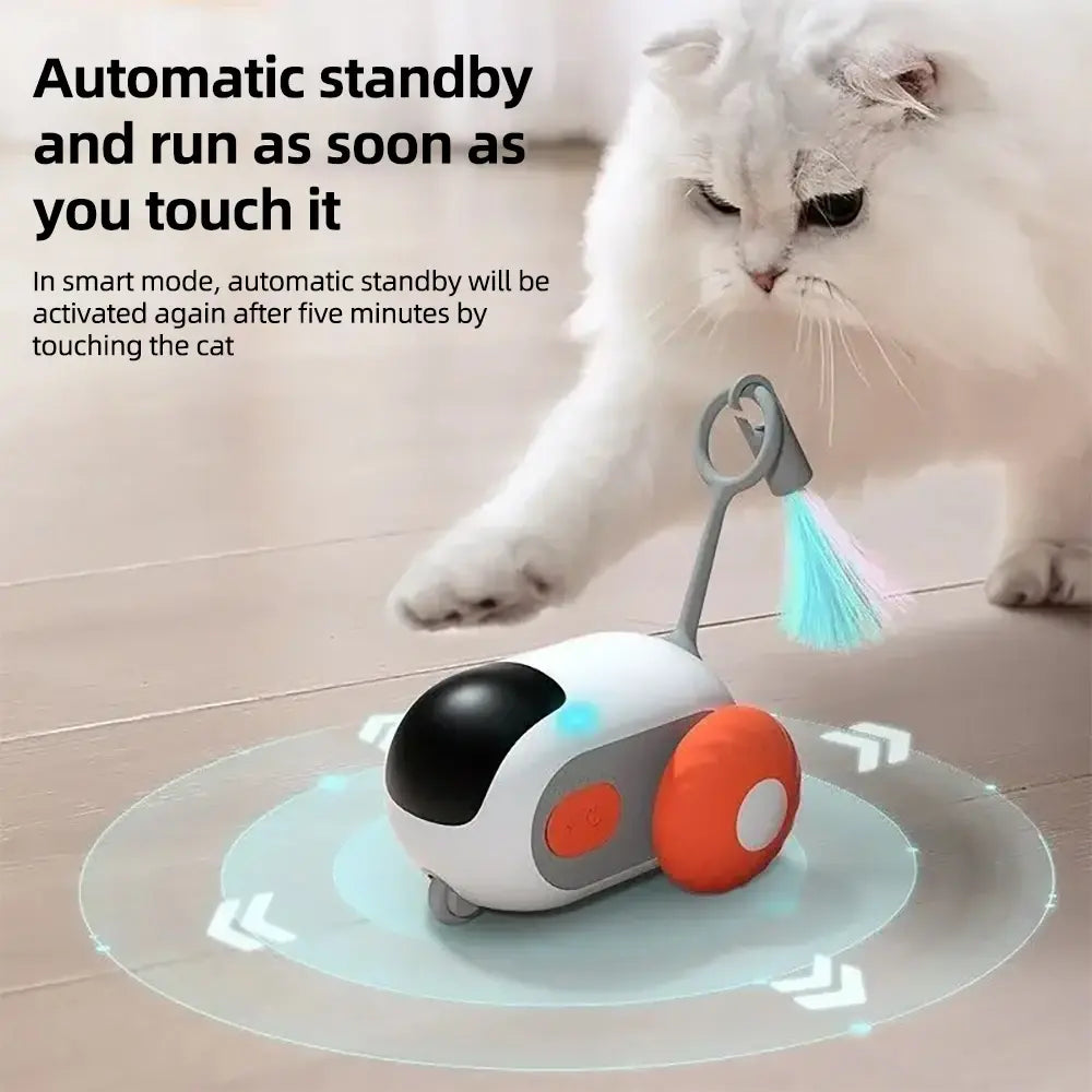 Smart Interactive Cat Toy Automatic Remote Controlled Car