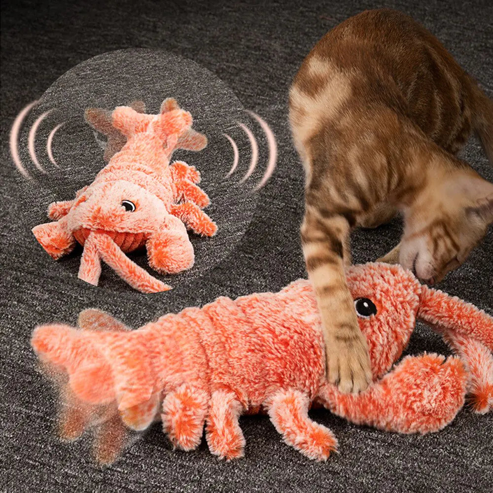 Jumping Shrimp Smart Cat Toy