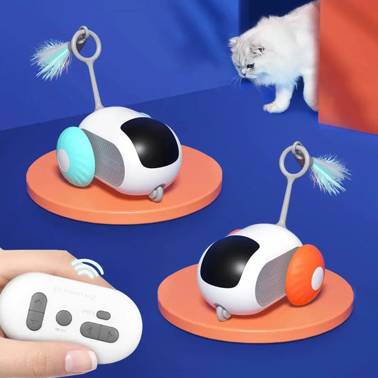 Smart Interactive Cat Toy Automatic Remote Controlled Car